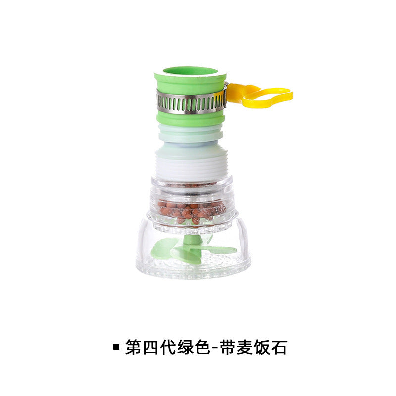 Faucet Splash-Proof Head Extended Extension Water Purifier Kitchen Tap Water Shower Water-Saving Rotatable Filter Nozzle