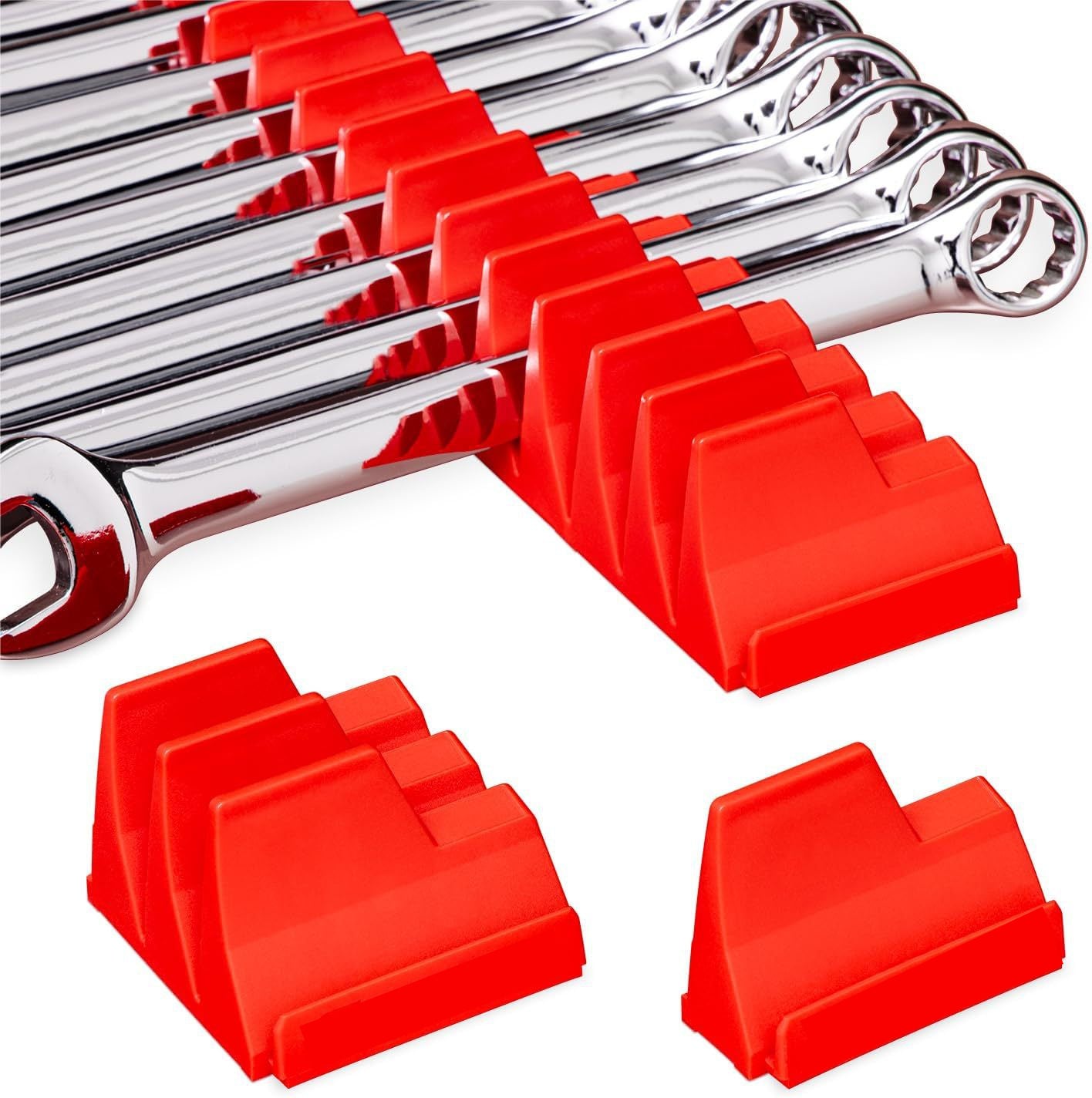 Wrench holder Wrench Storage Rack Can Accommodate20Wrench Storage Organizer Rack Cross-Border