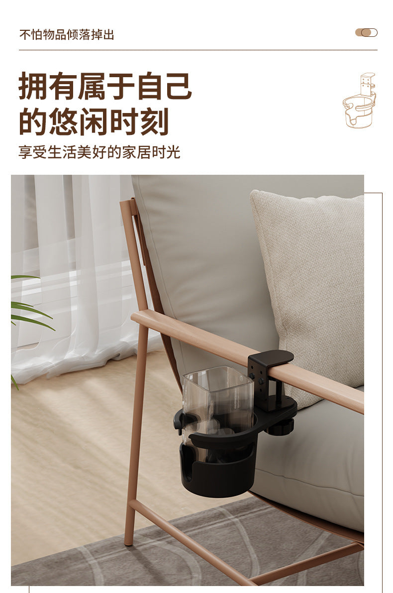 Office Desktop Organizer Fixed Cup Holder Cup Clip Stand Cup Holder Desk Organizer