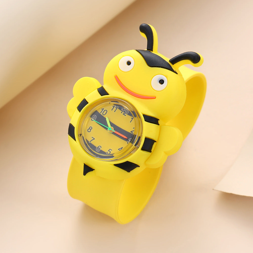 A08712-2Children's Watch Green Fashion Various Styles Quartz Watch Boys Girls Cartoon Pat Pat Pat Pat