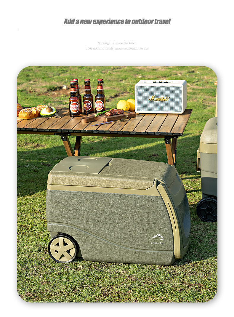 Small Refrigerator Insulated Cooler Commercial Portable Car Outdoor Picnic Food Preservation Handheld Camping Ice Bucket