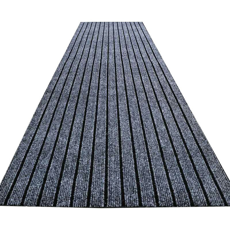 Cuttable Entrance Door Mat Home Kitchen Non-Slip Oil-Proof Washable Striped Non-Slip Water-Absorbent Carpet Floor Mat