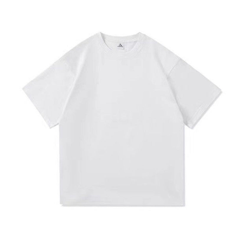 American Style Full Print Design Niche Shirt for Men and Women Summer Hong Kong Style Simple Loose College Style Couple Short Sleeve Trendy