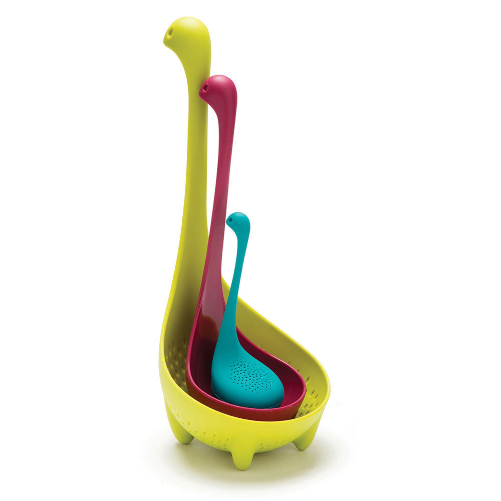 Amazon Creative Loch Ness Monster Spoon Cartoon Food Grade Plastic Spoon Kitchen Tool Manufacturer Wholesale