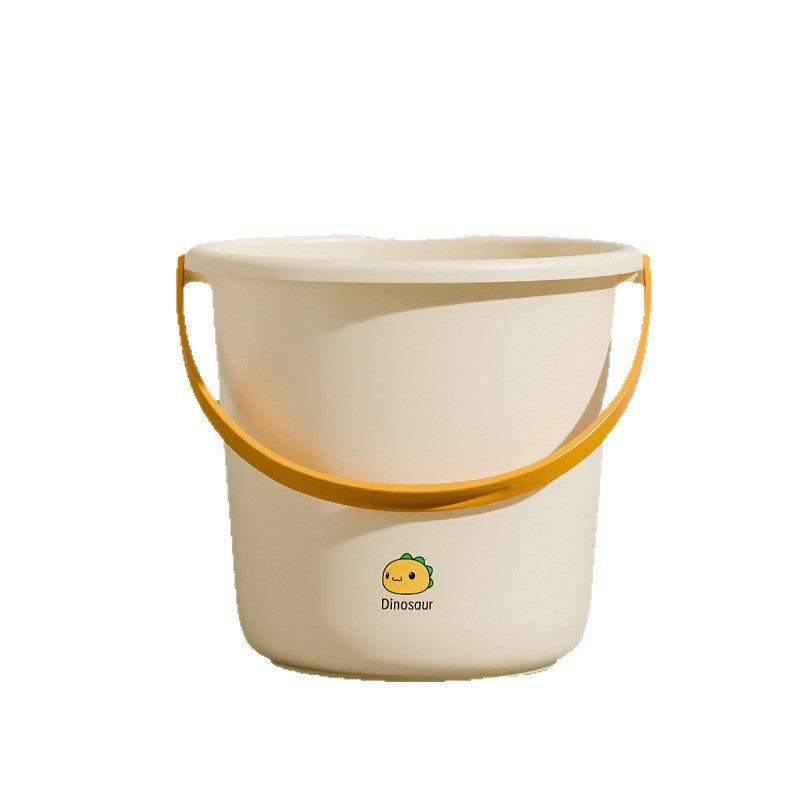 Thickened Water Bucket Household Plastic Bucket Small Bucket with Basin Bucket Student Dormitory Laundry Bucket Bath Large Handheld Bucket