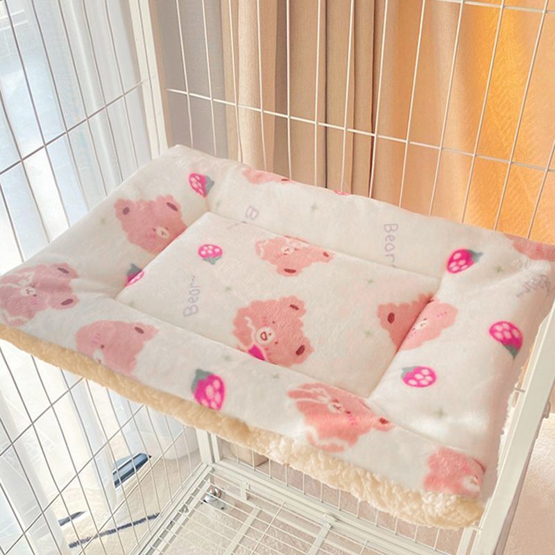 Pet Cat Mat Autumn Winter Thickened Cat Dog Sleeping Mat All-Season Blanket Puppy Nest Cat Nest Cat Cage Su Hong