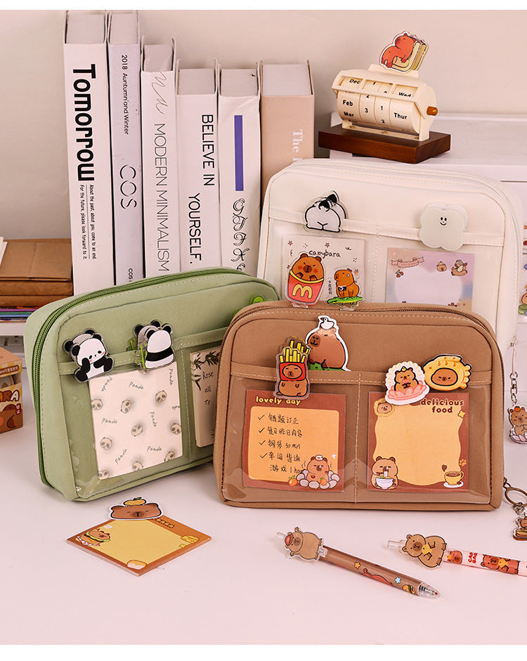Back-to-School Season Stationery Box for Elementary School Students with a High-End Feel12Layer Pencil Case ins High-Quality Multi-Functional Stationery Bag Pencil Case http://detail.1688.com/offer/965484230964.html