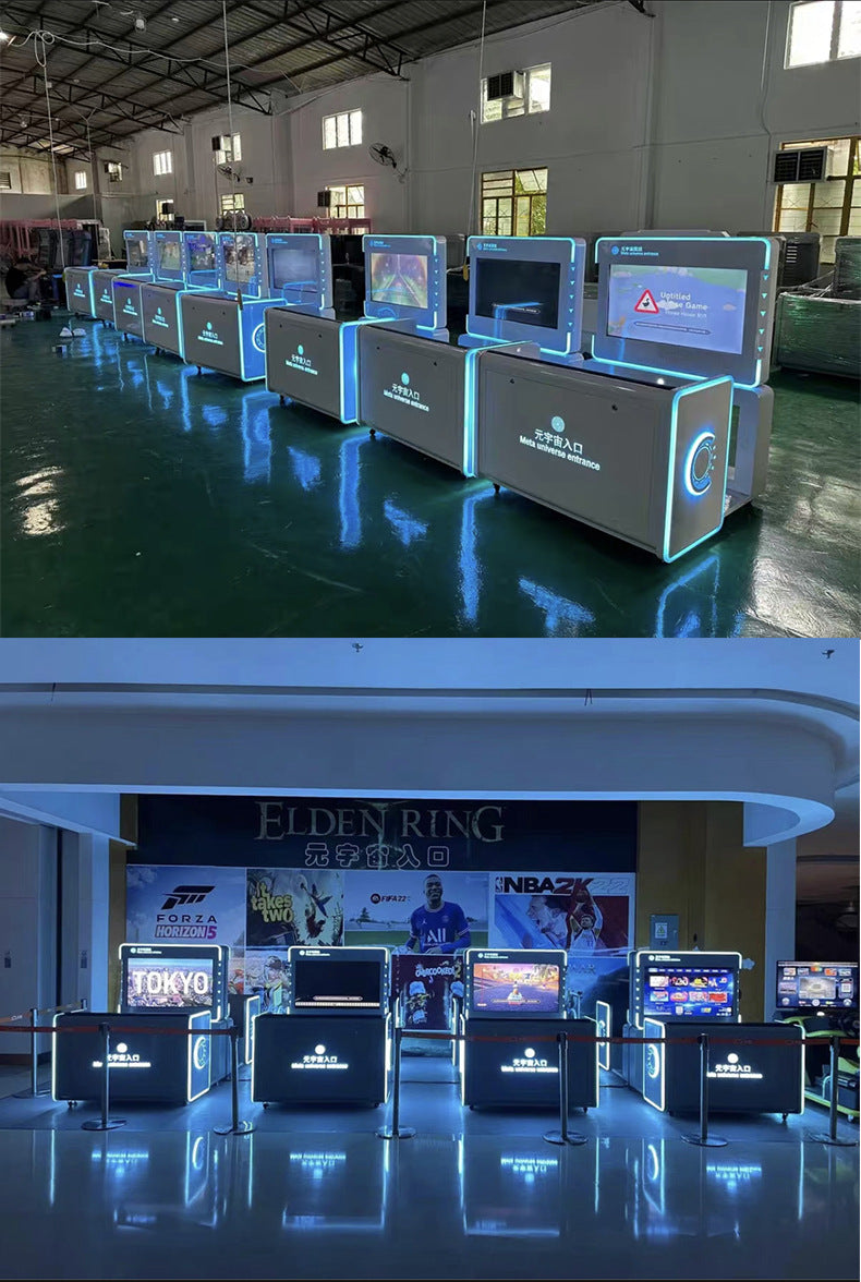 Metaverse Shared Arcade Commercial Internet Celebrity Game Machine Coin-Operated QR Code Arcade Game Equipment Cross-Border English Version