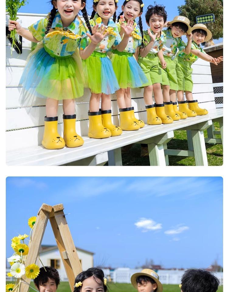 Children's Day Performance Costumes Kindergarten Uniforms Elementary School Choir Costumes Sports Meet Class Uniforms Short Skirt Sets Catwalk