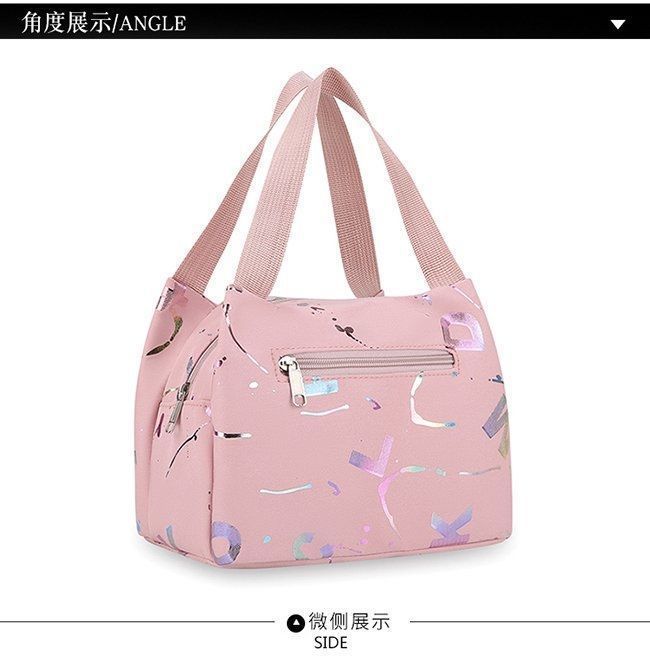 Cloth Bag Women Canvas Handheld Small Bag Oxford Cloth Waterproof Lunch Bag Phone Bag Women Bag New Style Mom Shopping Bag