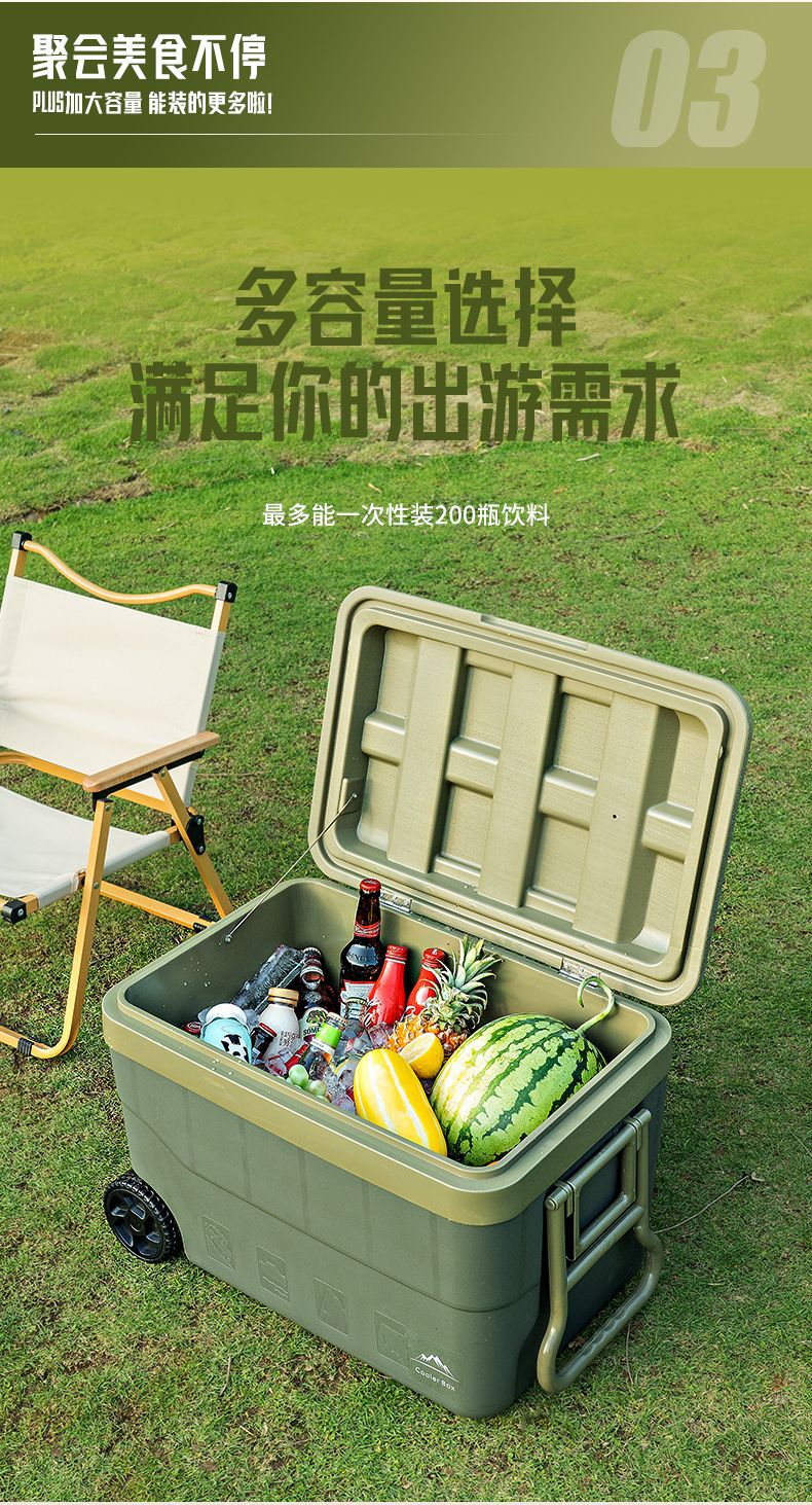 Small Refrigerator Insulated Cooler Commercial Portable Car Outdoor Picnic Food Preservation Handheld Camping Ice Bucket