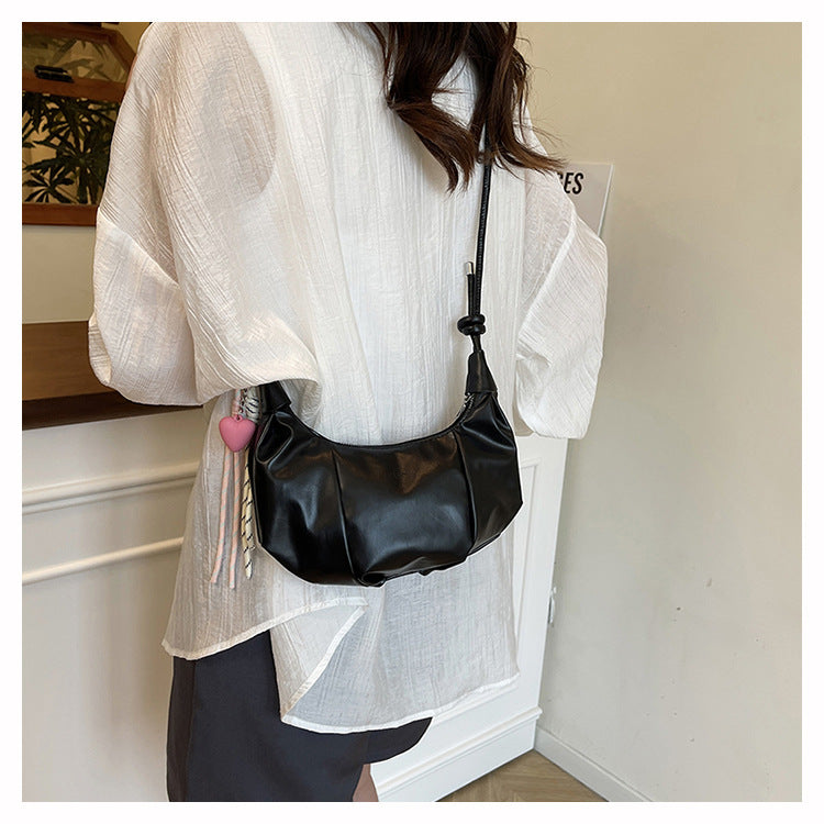 High-end Underarm Bag for Women2025New Trendy Fashion Versatile Casual Single Shoulder Bag Crossbody Dumpling Bag