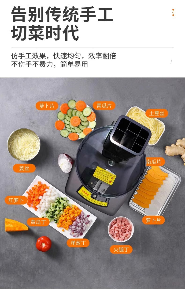 Vegetable slicer 3-in-1 function 220/110V Preferred in RRU