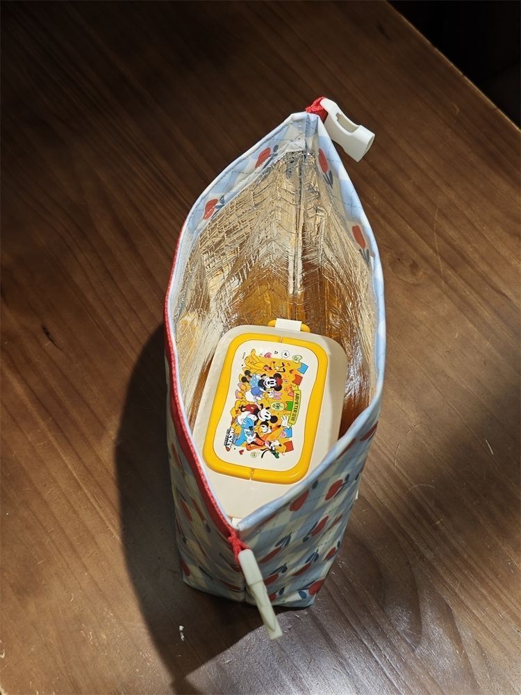 New Cartoon High-Value Aluminum Foil Insulated Student Lunch Bag Versatile Artistic Handheld Waterproof Office Worker Lunch Box