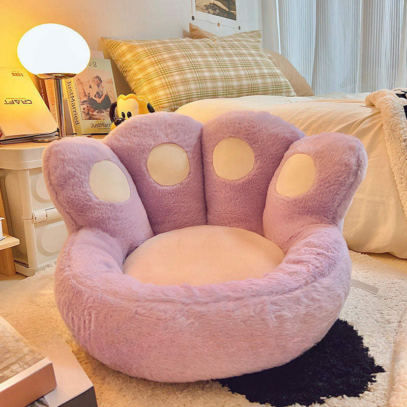 Cat Paw Cushion Floor Mat Bedroom Home Bay Window Bedside Carpet Office Long Sitting Lazy Sofa Tatami