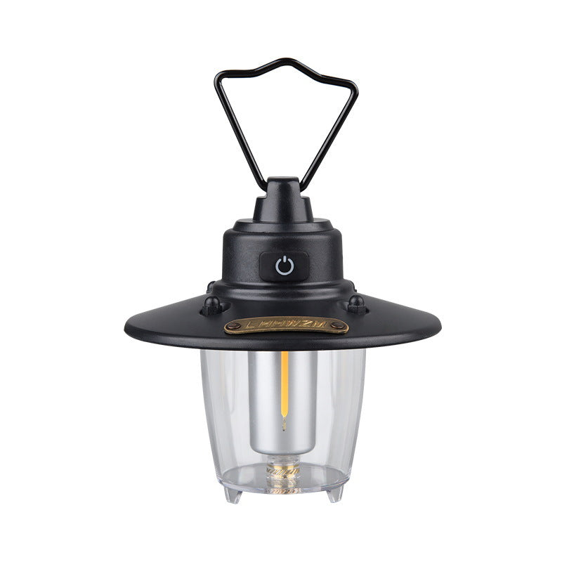 New Retro Camping Lantern Handheld Lantern Outdoor Camping Retro Lantern Lighting Lantern Rechargeable Tent Lantern Camp Lantern Wholesale