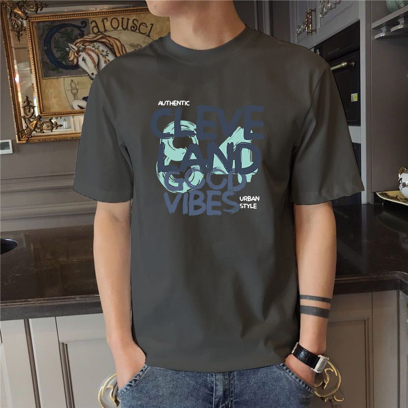 New T Shirt for Men and Women Summer Simple Basic Heavy Cotton Casual Multi-color Versatile