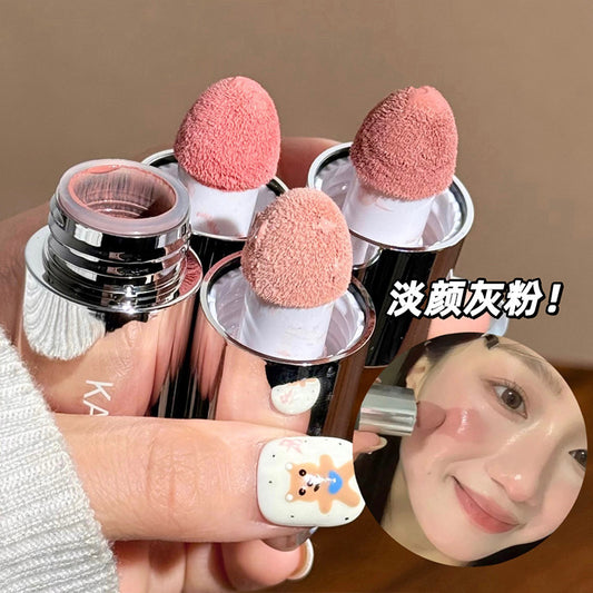 KAKE Velvet Liquid Blush Brightening Natural Korean Style Low Saturation Matte Blush Stick Affordable for Students