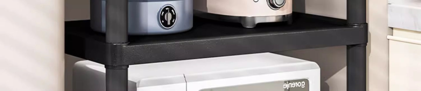 Kitchen Gap Storage Rack Multifunctional Kitchen Storage Rack Microwave Oven Multi-layer Gap Floor-standing Pot Storage Rack