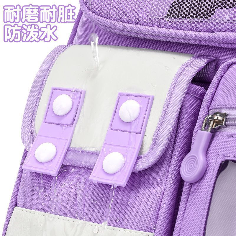 Schoolbag for Elementary School Girls, Spine Protection, Grades 1-6, Cute Large Capacity, Lightweight Children's Backpack http://detail.1688.com/offer/957363191260.html