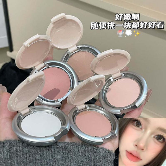 Toot Dodo Light Feather Filter Shadow Soft Mist Blush Low Saturation Facial Contouring Brightening Whitening Rouge for Beginners T854