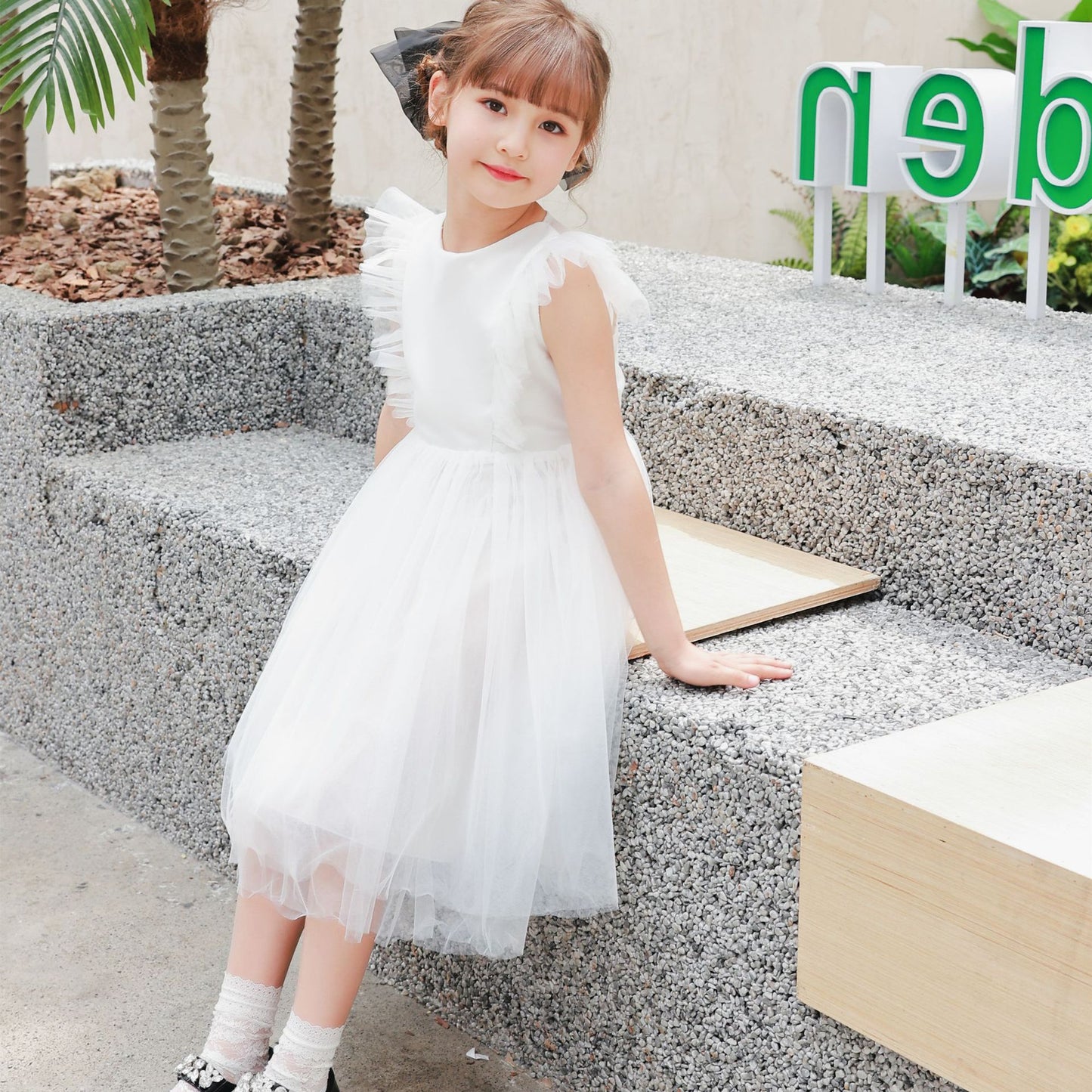 Girls' Princess Dress Puffy Dress