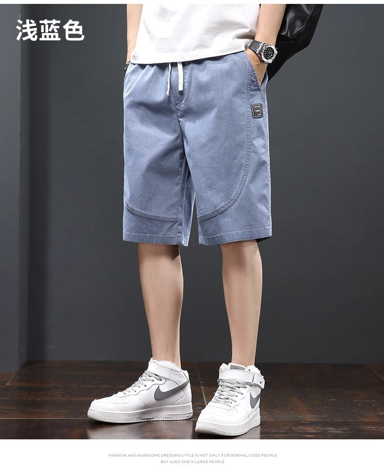 Men's Summer Shorts Trendy Brand ins Bestselling Loose Fit5Men's Casual Thin Five-Point Shorts for Outdoor Wear
