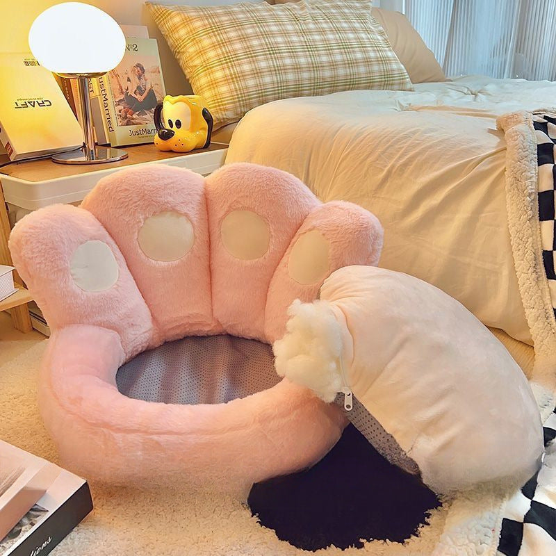 Cat Paw Cushion Floor Mat Bedroom Home Bay Window Bedside Carpet Office Long Sitting Lazy Sofa Tatami