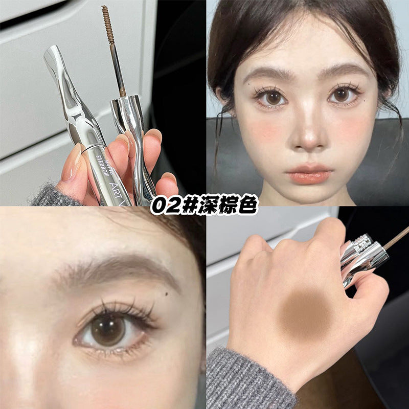 Art Value Light Mist Long-lasting Eyebrow Dye Korean Style Light Brown Matte Eyebrow Cream for a Natural Look with Distinct Hair Lines829
