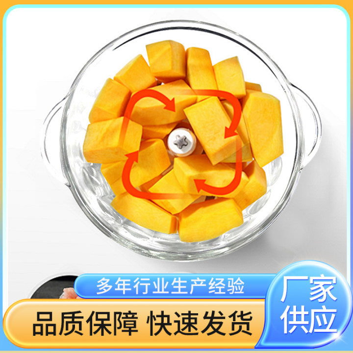 Household Electric Meat Grinder Kitchen Convenient Vegetable Chopper Meat Mincer Blender Manufacturer Supply Visual Glass Food Processor