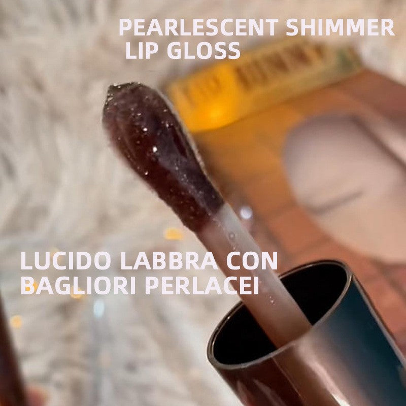 In Stock Brazilian Hot-Selling Little Bunny Black Tube Lip Gloss lipbunny Lip Gloss Lip Glaze Chocolate Color Cross-Border Makeup