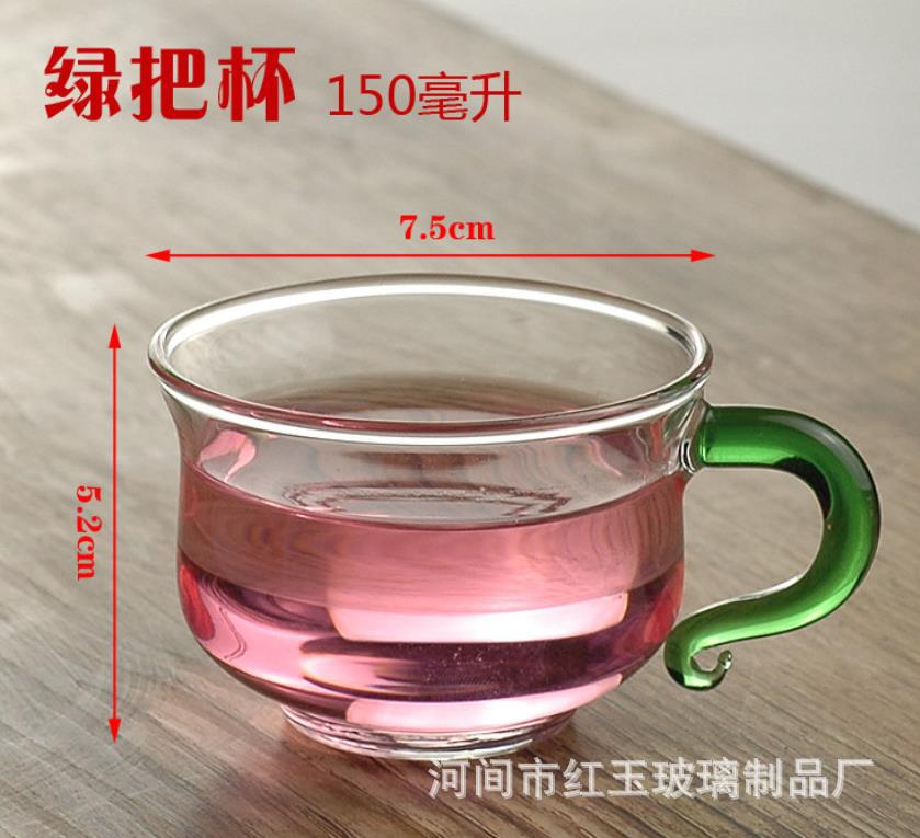 Wholesale High Borosilicate Glass Elegant Cup Heat-Resistant Glass Filter Teapot Detachable Washable Tea Brewing Pot Tea Infuser Exquisite
