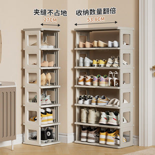 TikTok Kitchen No-Drill Plastic Bag Organizer Storage Rack Wall-mounted pull-out home underwear storage box