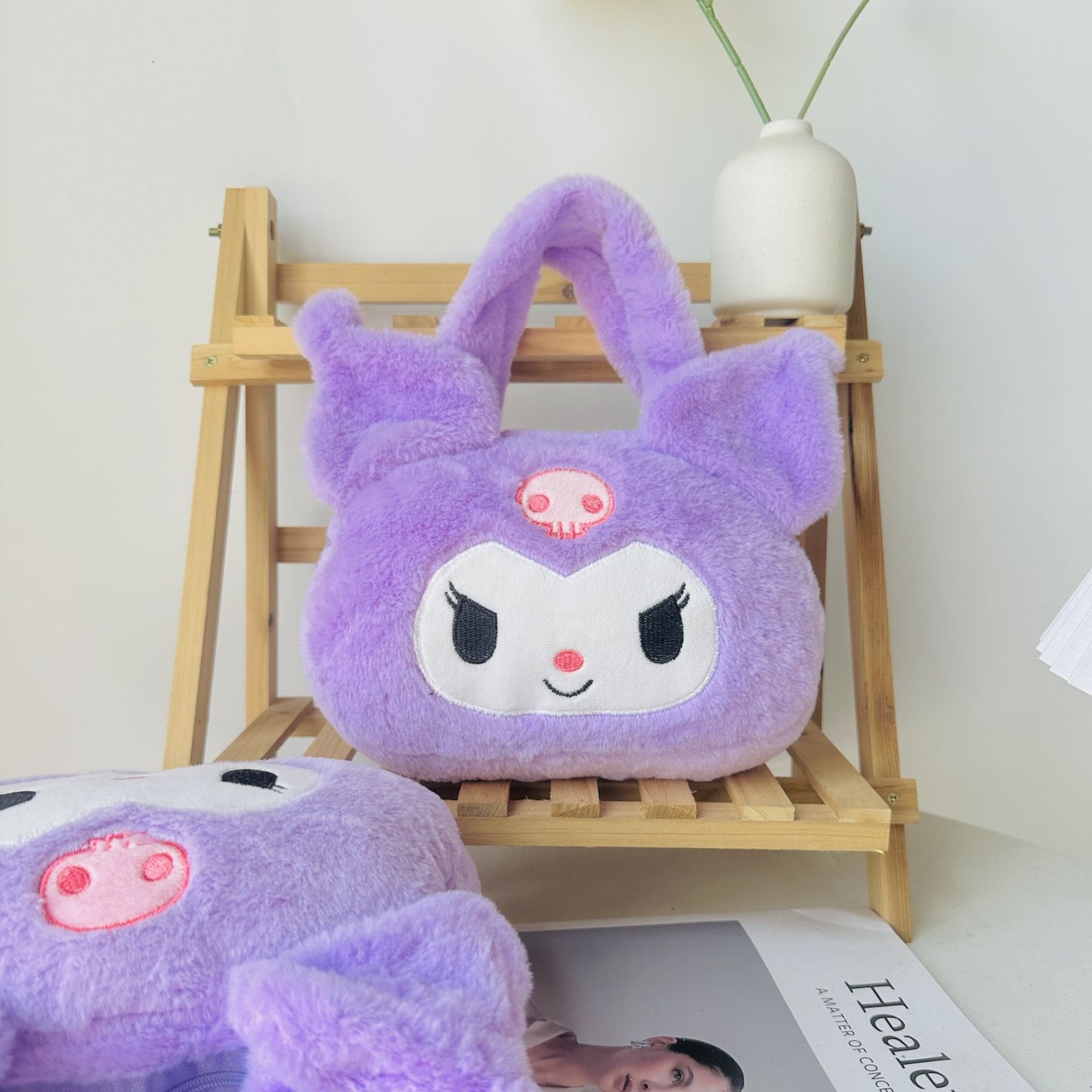 Manufacturer Wholesale Plush Handbag81-inch Claw Machine Doll Cartoon Cute Plush Toy 8inch Claw Machine Toy