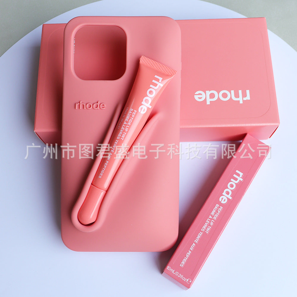 Hayley RHODE Same style high-end version3Set of phone cases, lipstick, and lip gloss boxes2Wholesale Sets