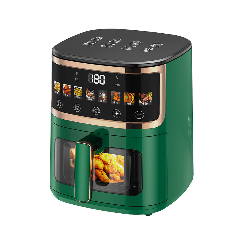 Jinzheng Air Fryer Household Large Capacity Oil-Free Electric Oven Multi-Functional Electric Fryer Machine Air fryer Cross-Border C