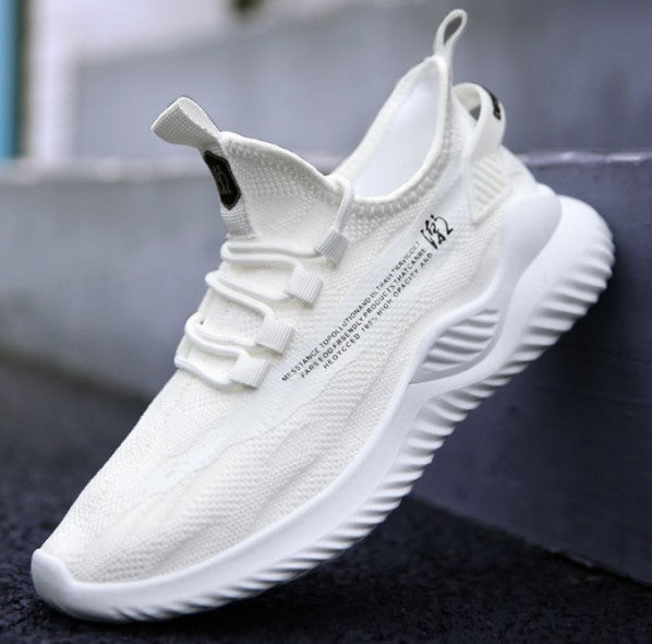 Men's Sneakers2024Spring New Trendy Casual Shoes Running Shoes Couple Shoes Mesh Flyknit Shoes Export
