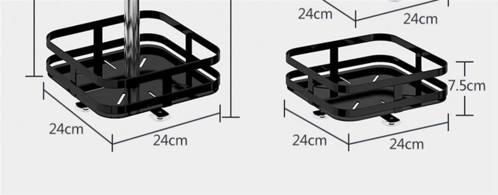 Kitchen Rotating Spice Rack Kitchen Countertop Supplies Seasoning Storage Rack360Rotating Kitchen Storage Rack Organizer