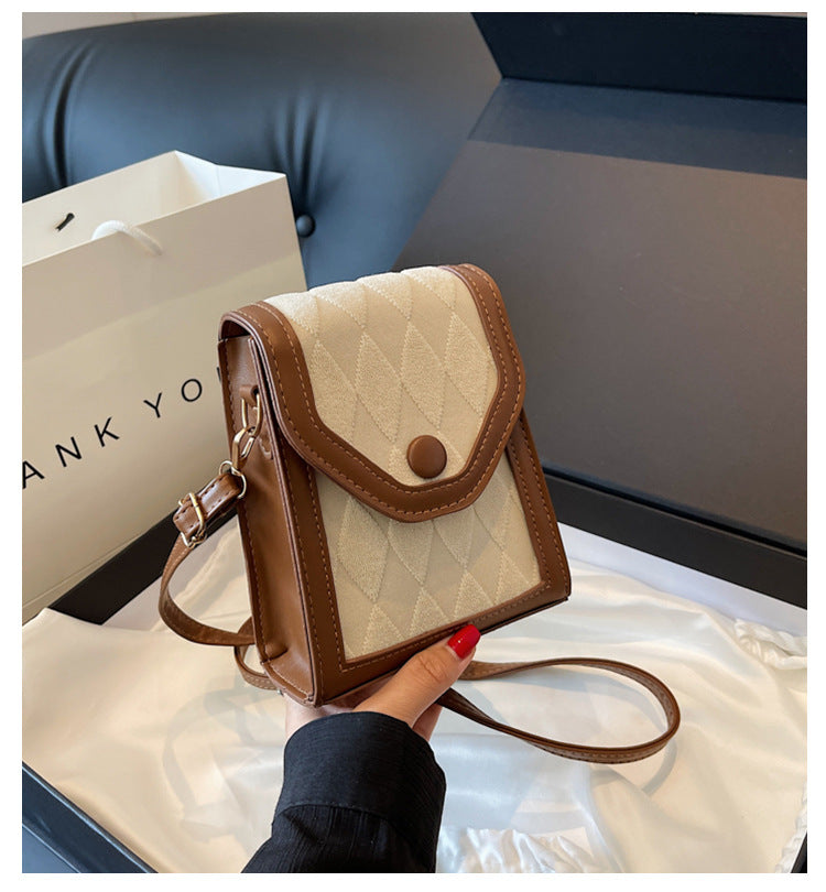 Commuting high-quality crossbody bag for women2023New stylish versatile women's shoulder bag ins Fashionable Phone Bag