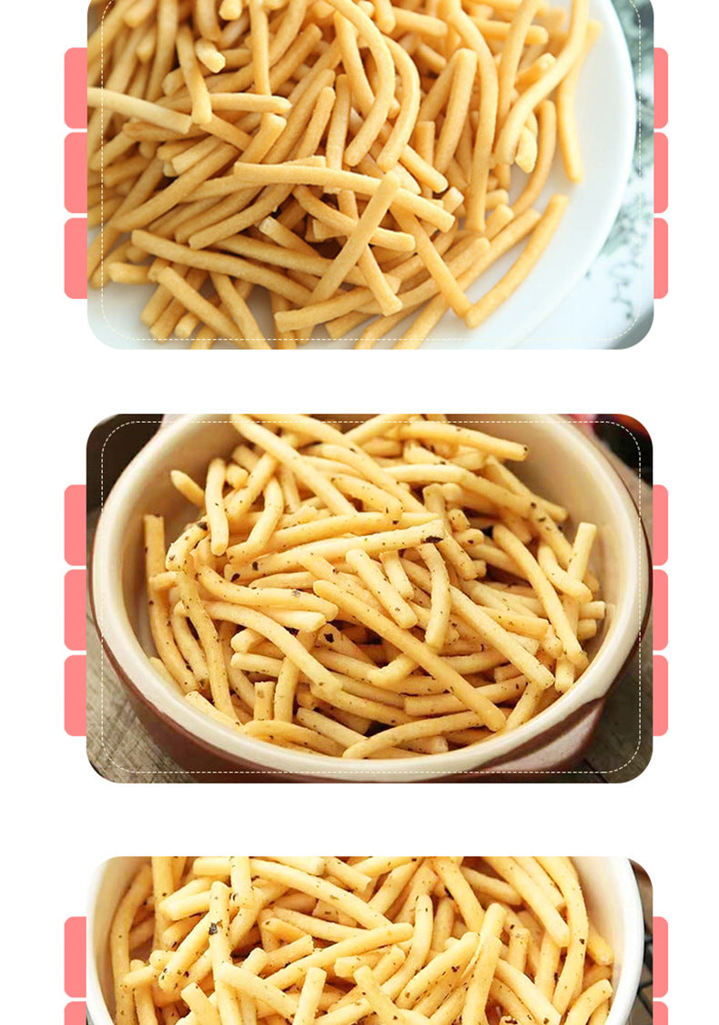 Imported from Thailand VFOODS MIX Crispy Strips Original Flavor Mimi Shrimp Chips Potato Chips Internet Celebrity Snacks