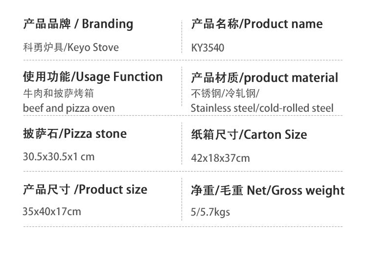 Wholesale Stainless Steel Pizza Oven with Pizza Stone Bread Baking Oven Portable Pizza Oven pizza oven