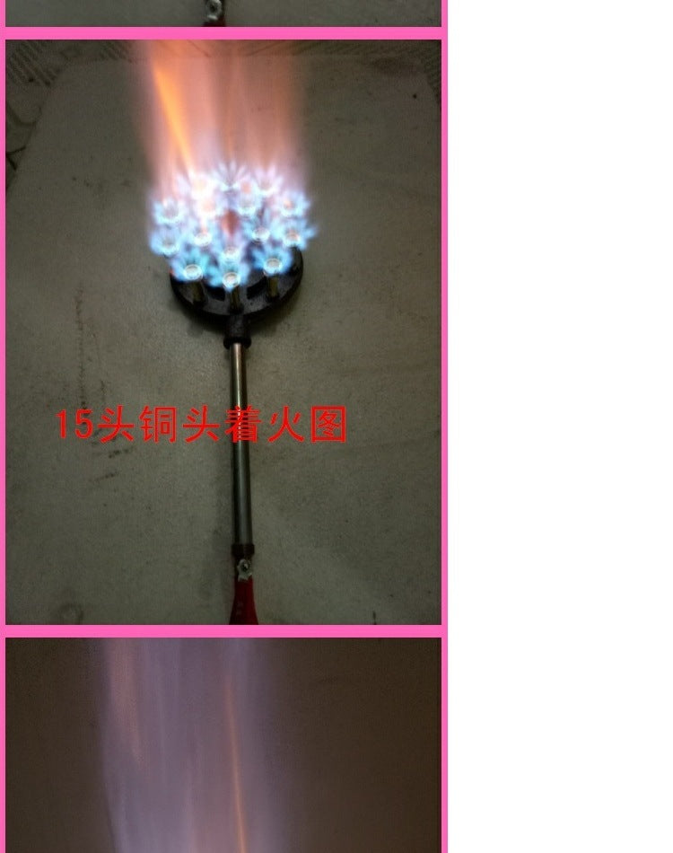 Commercial High-Heat Stove Burner Gas Single Stove Tabletop Restaurant Gas Stove High-Pressure Liquefied Gas Biogas Natural Gas Stove Burner