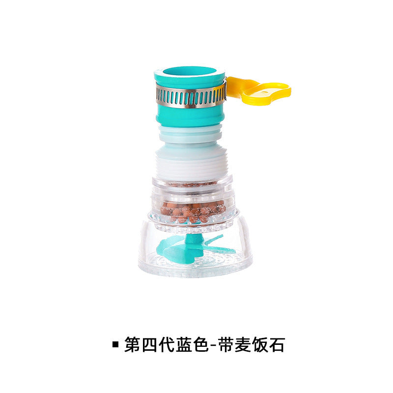 Faucet Splash-Proof Head Extended Extension Water Purifier Kitchen Tap Water Shower Water-Saving Rotatable Filter Nozzle