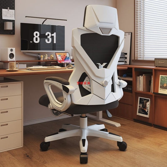 E-Sports Gaming Chair Computer Chair Reclining Nap Lift Swivel Footrest Office Chair Ergonomic Chair Comfortable for Long Sitting