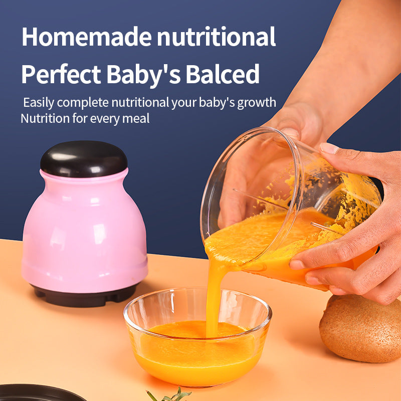 Supply Cross-Border Foreign Trade Hot-Selling Small Household Baby Food Processor Kitchen Baby Small Capacity Puree Blender