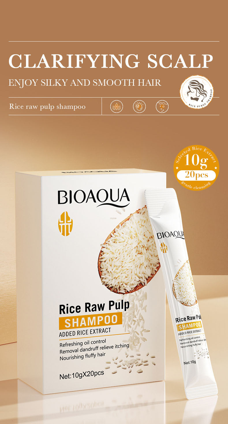 Full English Rice Skincare Set BIOAOUA Rice Puree Series Six-Piece Set Box Cross-Border Wholesale