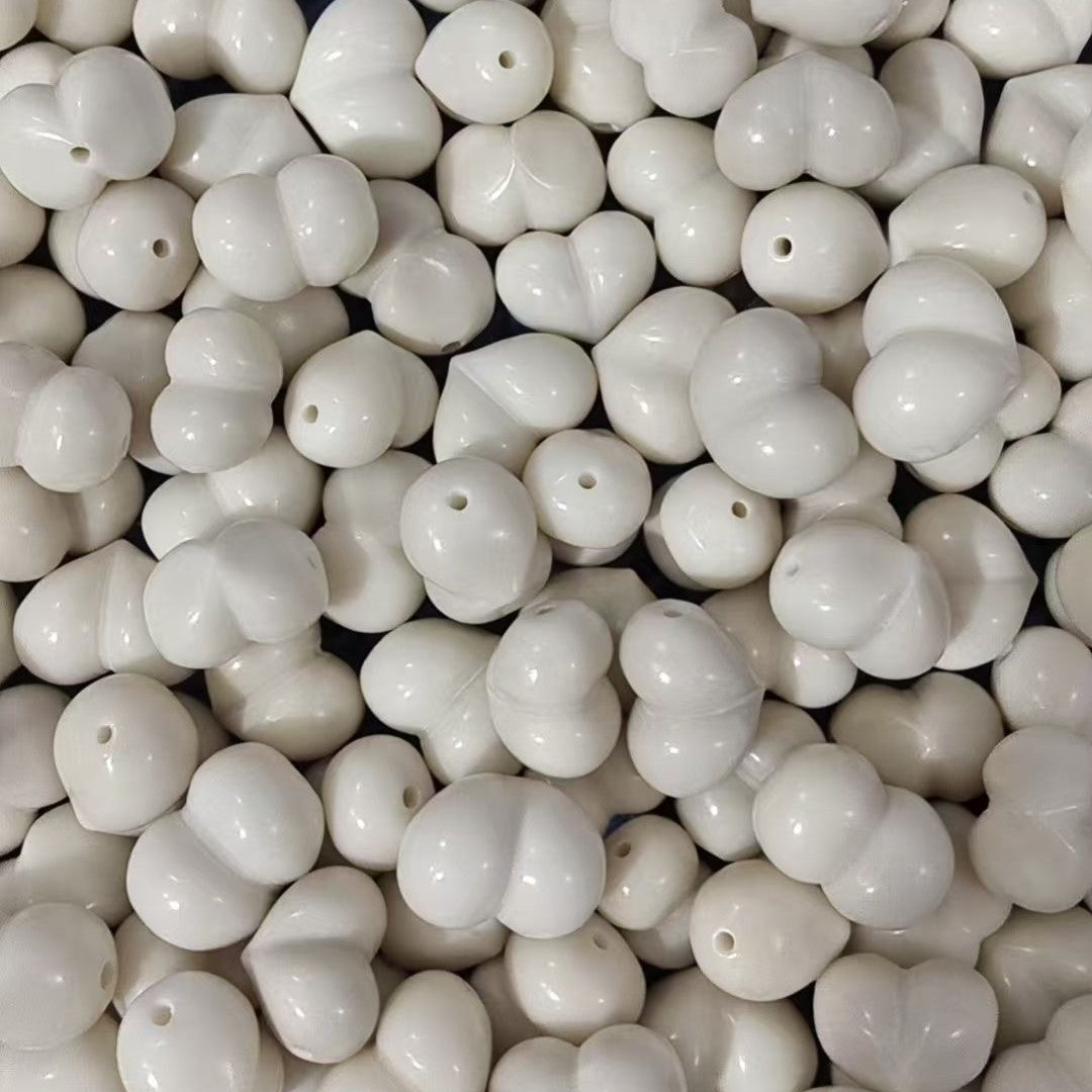 New Ivory Peach Heart Various Cartoon DIY Wholesale of Handicraft Bracelets, Necklaces, Bracelets, and Accessories