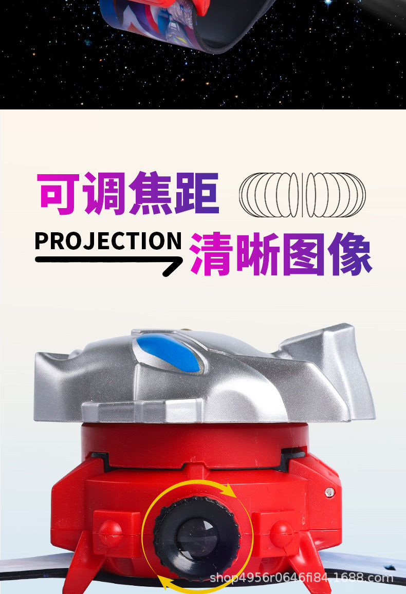 Ultraman Projection Watch Tiga Children's Edition Electronic Zero Tiga Glowing Boys Kindergarten Children's Day Toy
