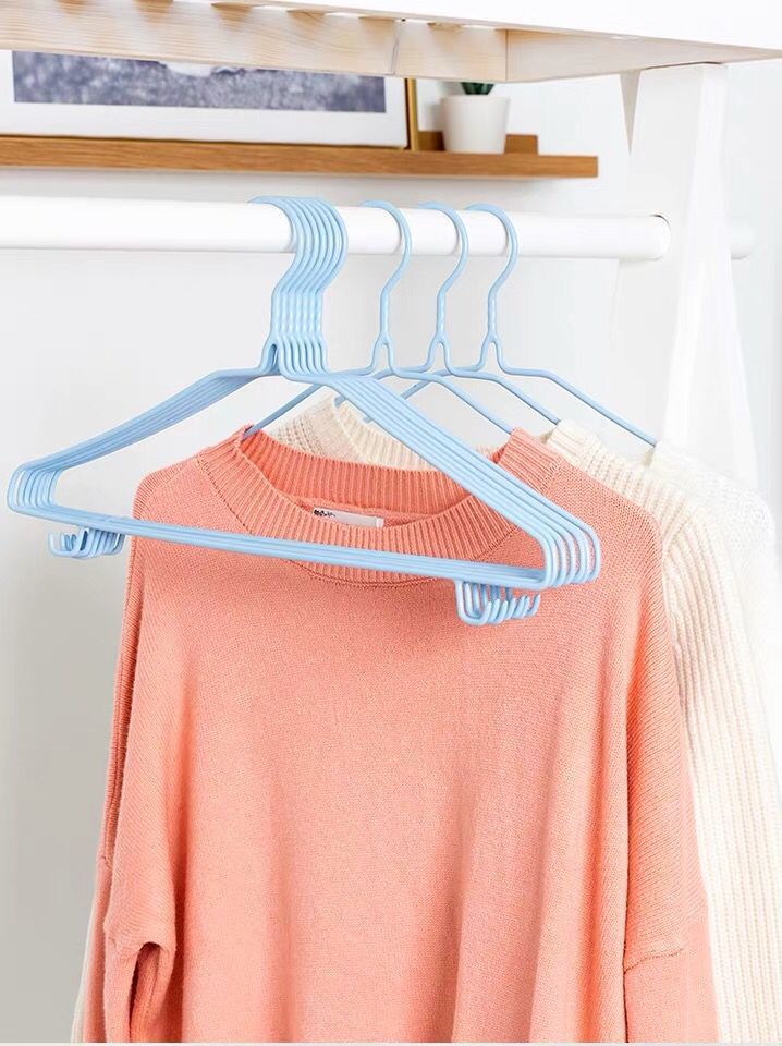 【Adult Thickened Hangers Free Shipping】Home Use No Trace Clothes Hanger Dormitory Hanger Hanging Clothes Rack Wholesale