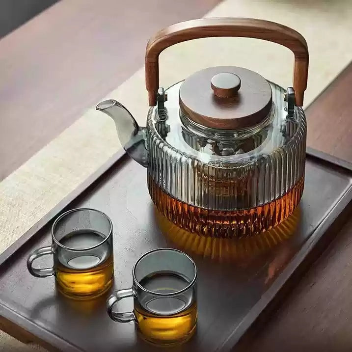 Glass Steaming Teapot 2025 New Kettle Electric Ceramic Stove Tea Set